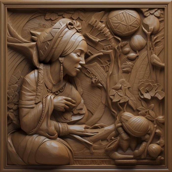 نموذج ثلاثي الأبعاد لآلة CNC 3D Art 